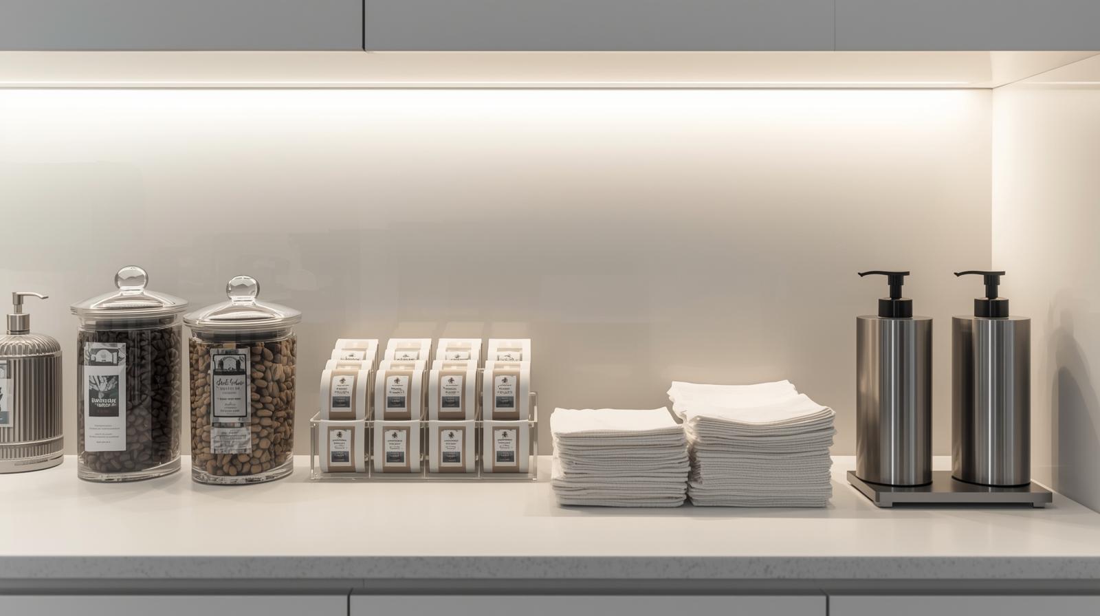 Corporate office pantry supplies